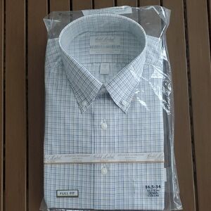 Men's Blue Checkered Shirt